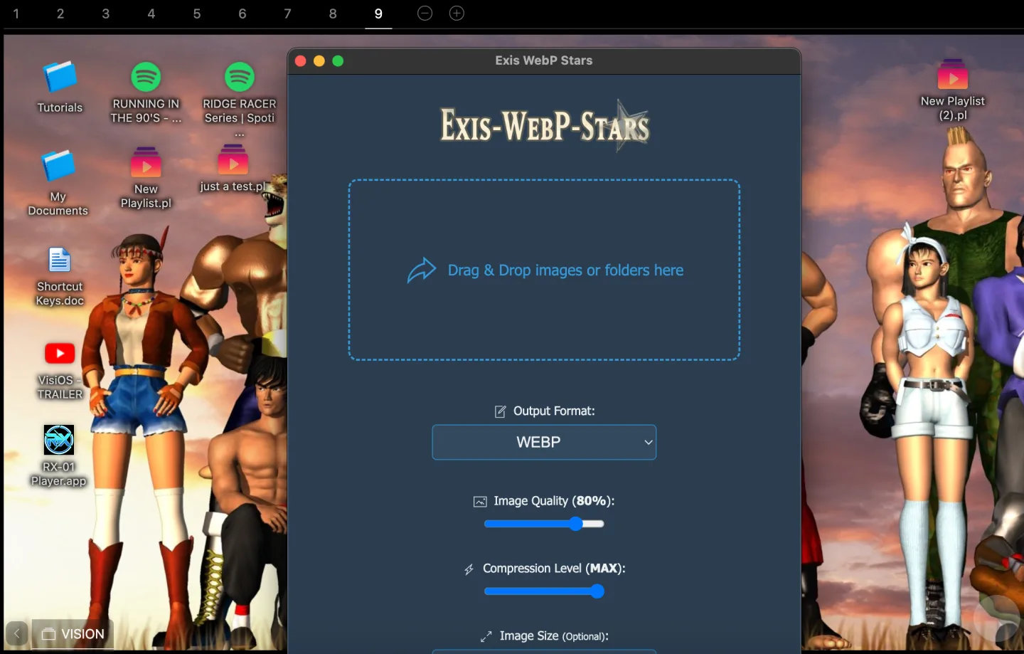 Exis WebP Stars - Exis